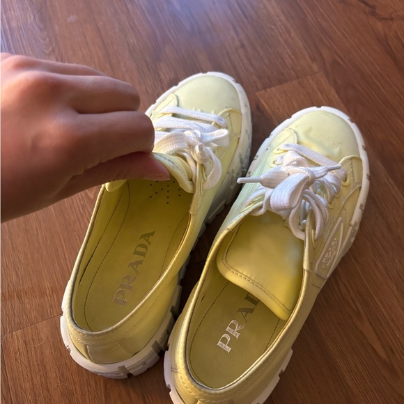 Prada Double Wheel Nylon Sneaker, size 37 - Picture 6 of 6